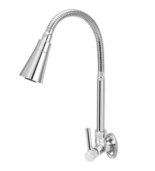 TORNEIRA CANO CONICO PAREDE  ABS C-70 1/4V 1168